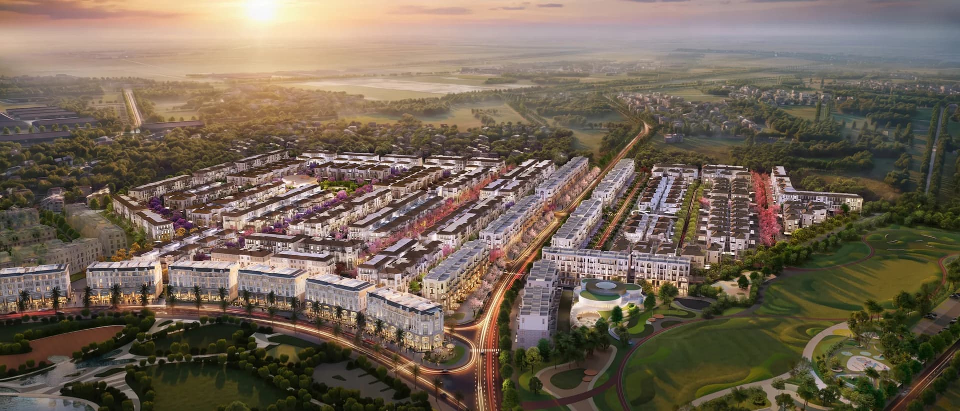 Toàn cảnh đại đô thị Hồng Hạc City