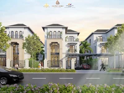 Hình minh họa biệt thự đơn lập Hồng Phát